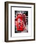 Art Print Series - London Calling - Phone Booths - UK Red Phone - London - England-Philippe Hugonnard-Framed Art Print