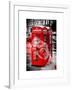 Art Print Series - London Calling - Phone Booths - UK Red Phone - London - England-Philippe Hugonnard-Framed Art Print