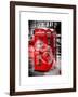 Art Print Series - London Calling - Phone Booths - UK Red Phone - London - England-Philippe Hugonnard-Framed Art Print