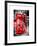 Art Print Series - London Calling - Phone Booths - UK Red Phone - London - England-Philippe Hugonnard-Framed Art Print