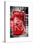 Art Print Series - London Calling - Phone Booths - UK Red Phone - London - England-Philippe Hugonnard-Stretched Canvas