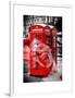 Art Print Series - London Calling - Phone Booths - UK Red Phone - London - England-Philippe Hugonnard-Framed Art Print