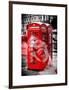 Art Print Series - London Calling - Phone Booths - UK Red Phone - London - England-Philippe Hugonnard-Framed Art Print