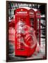 Art Print Series - London Calling - Phone Booths - UK Red Phone - London - UK - England-Philippe Hugonnard-Framed Photographic Print