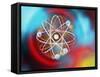 Art Representing a Beryllium Atom-Mehau Kulyk-Framed Stretched Canvas