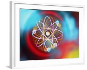 Art Representing a Beryllium Atom-Mehau Kulyk-Framed Photographic Print