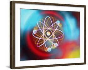 Art Representing a Beryllium Atom-Mehau Kulyk-Framed Photographic Print