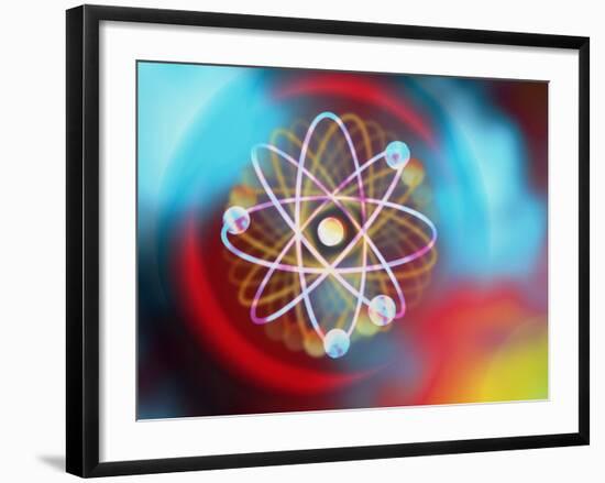 Art Representing a Beryllium Atom-Mehau Kulyk-Framed Photographic Print