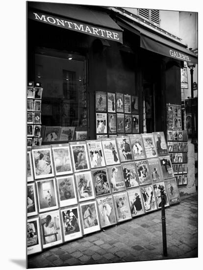 Art shop - Montmartre - Paris-Philippe Hugonnard-Mounted Photographic Print