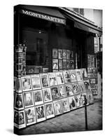 Art shop - Montmartre - Paris-Philippe Hugonnard-Stretched Canvas