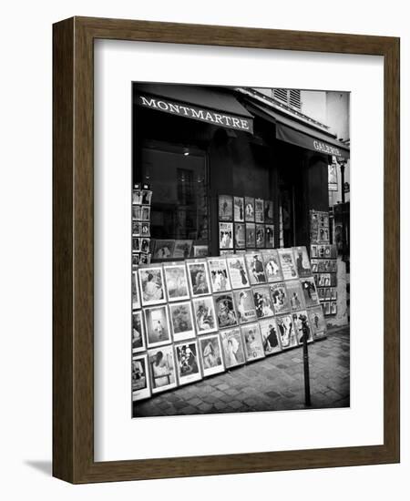 Art shop - Montmartre - Paris-Philippe Hugonnard-Framed Photographic Print