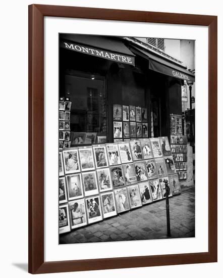 Art shop - Montmartre - Paris-Philippe Hugonnard-Framed Photographic Print