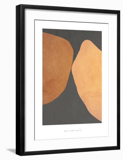 Art Simplicity 4-Design Fabrikken-Framed Art Print