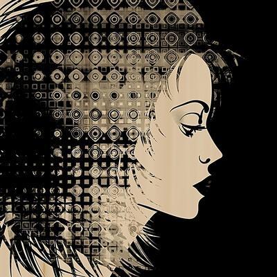 https://imgc.allpostersimages.com/img/posters/art-sketched-beautiful-girl-face-in-profile-with-geometric-ornament-hair-on-black-background_u-L-PN04JV0.jpg?artPerspective=n