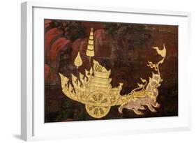 Art Thai Painting-c photo-Framed Art Print