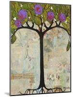 Art Tree Painting Original Modern Tree Past Vision-Blenda Tyvoll-Mounted Art Print