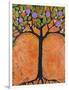 Art Tree Painting Tangerine Tango Tree-Blenda Tyvoll-Framed Art Print