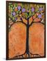 Art Tree Painting Tangerine Tango Tree-Blenda Tyvoll-Framed Art Print