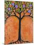 Art Tree Painting Tangerine Tango Tree-Blenda Tyvoll-Mounted Art Print