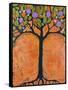 Art Tree Painting Tangerine Tango Tree-Blenda Tyvoll-Framed Stretched Canvas