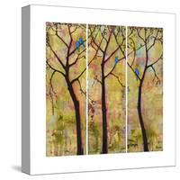 Art Tree Print Triptych-Blenda Tyvoll-Stretched Canvas