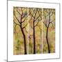 Art Tree Print Triptych-Blenda Tyvoll-Mounted Art Print