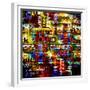 Art Urban Graffiti Raster Background-Irina QQQ-Framed Premium Giclee Print