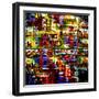 Art Urban Graffiti Raster Background-Irina QQQ-Framed Art Print