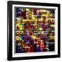 Art Urban Graffiti Raster Background-Irina QQQ-Framed Art Print