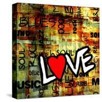 Art Urban Graffiti Raster Background-Irina QQQ-Stretched Canvas