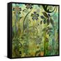 Art Vintage Floral Background Pattern-Irina QQQ-Framed Stretched Canvas