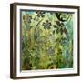 Art Vintage Floral Background Pattern-Irina QQQ-Framed Art Print