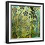 Art Vintage Floral Background Pattern-Irina QQQ-Framed Art Print