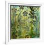 Art Vintage Floral Background Pattern-Irina QQQ-Framed Art Print