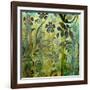 Art Vintage Floral Background Pattern-Irina QQQ-Framed Art Print