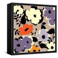 Art Vintage Floral Background-Irina_QQQ-Framed Stretched Canvas