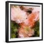 Art Vintage Floral Blurred Background with Pink Peonies in Garden-Irina QQQ-Framed Premium Giclee Print