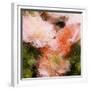 Art Vintage Floral Blurred Background with Pink Peonies in Garden-Irina QQQ-Framed Premium Giclee Print