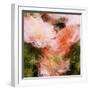 Art Vintage Floral Blurred Background with Pink Peonies in Garden-Irina QQQ-Framed Art Print