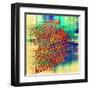 Art Vintage Word Pattern-Irina QQQ-Framed Art Print