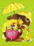 Rainy Easter - Playmate-Art Wallower-Framed Stretched Canvas