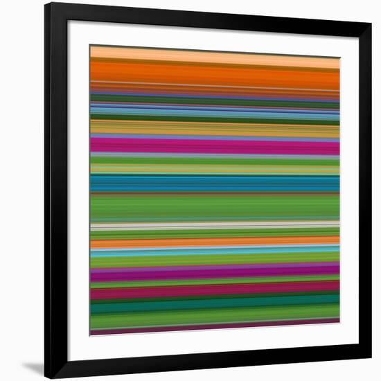 Art Wave 8 of 10 Bold Abstract Art-Ricki Mountain-Framed Art Print