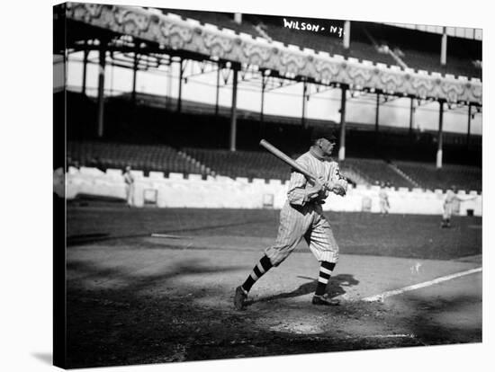 Art Wilson, NY Giants, Baseball Photo - New York, NY-Lantern Press-Stretched Canvas