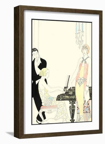 Arte Deco Fashion I-null-Framed Art Print