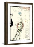 Arte Deco Fashion II-null-Framed Art Print