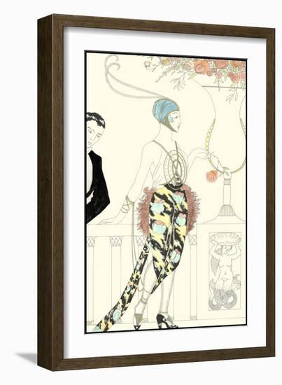 Arte Deco Fashion II-null-Framed Art Print