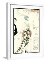 Arte Deco Fashion II-null-Framed Art Print
