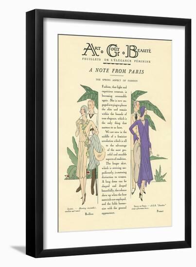 Arte Goute Beaute-null-Framed Art Print