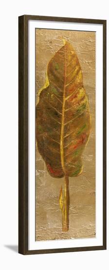 Arte Verde on Gold I-Patricia Pinto-Framed Premium Giclee Print