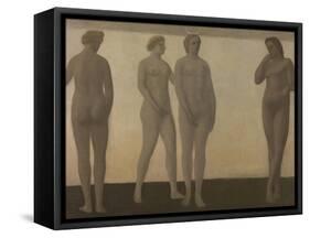 Artemis, 1893-1894-Vilhelm Hammershoi-Framed Stretched Canvas